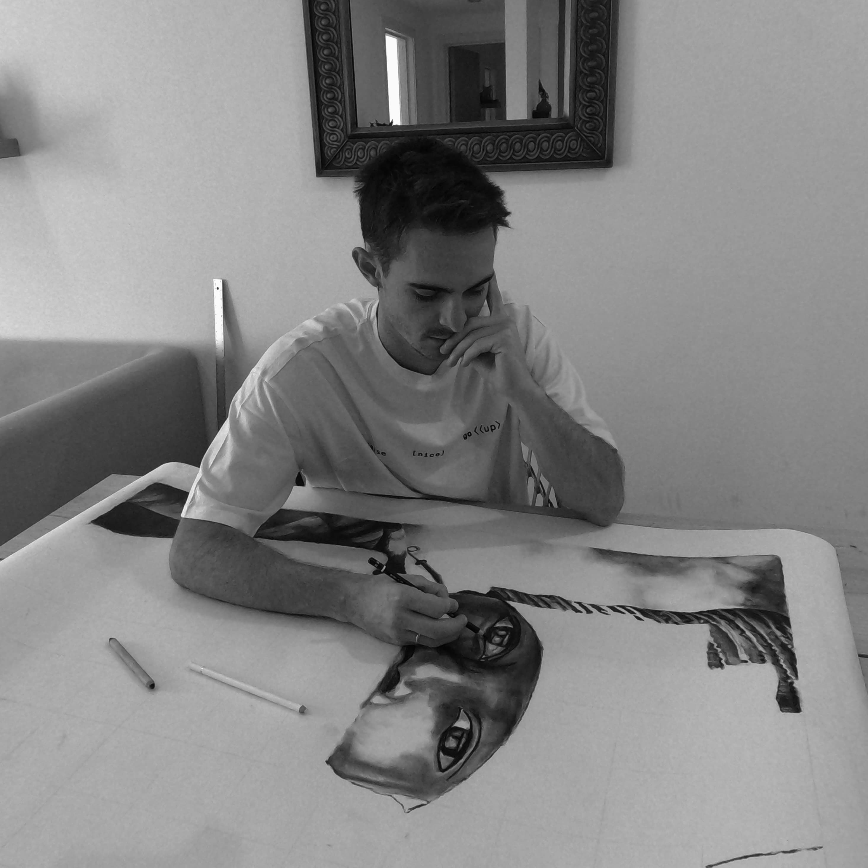 Everyone an artwork created by Jarred Baker. A tribute to living a full life and enjoying what you have. Jarred Baker Artist.